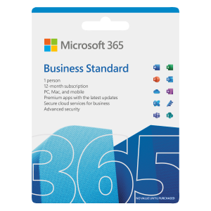Microsoft 365 Bus Std Retail AllLng Middle East Sub PK 1YR Online Download NR